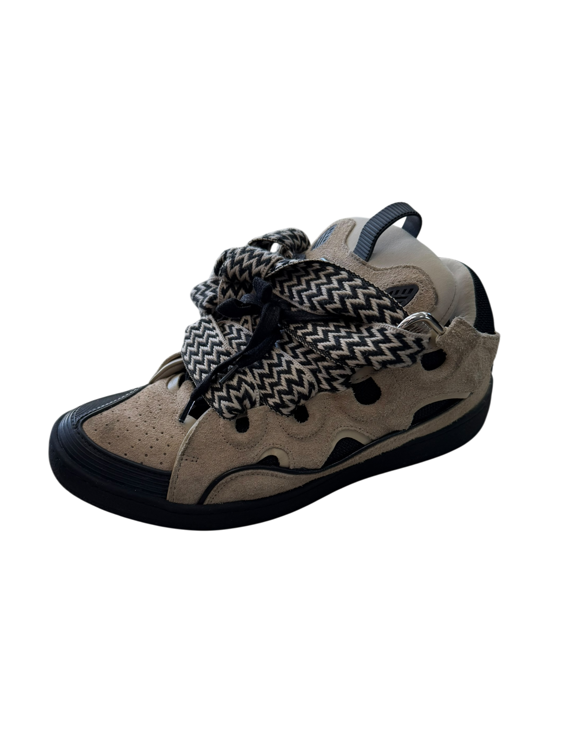 LANVIN CURB SNEAKER SUEDE (44)