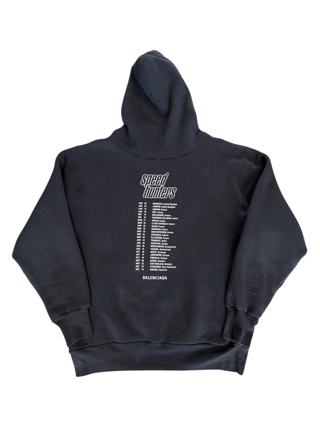 BALENCIAGA SPEEDHUNTERS HOODIE (XL)