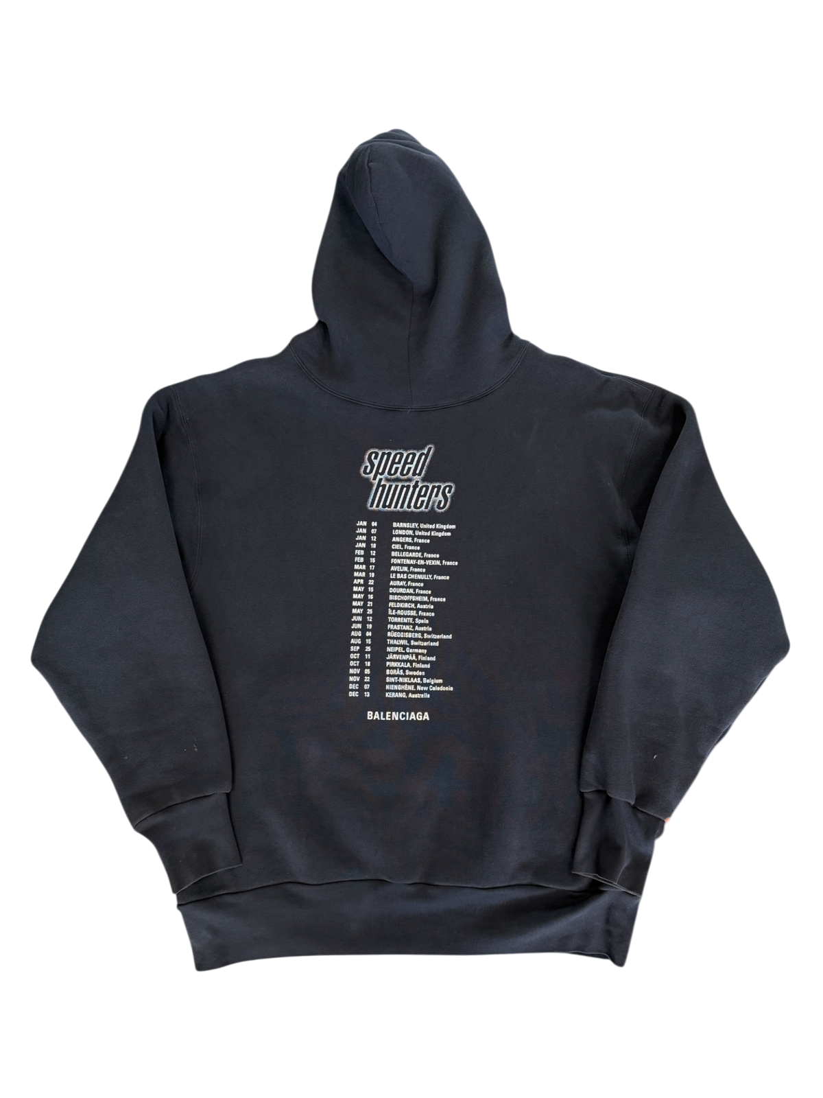 BALENCIAGA SPEEDHUNTERS HOODIE (XL)