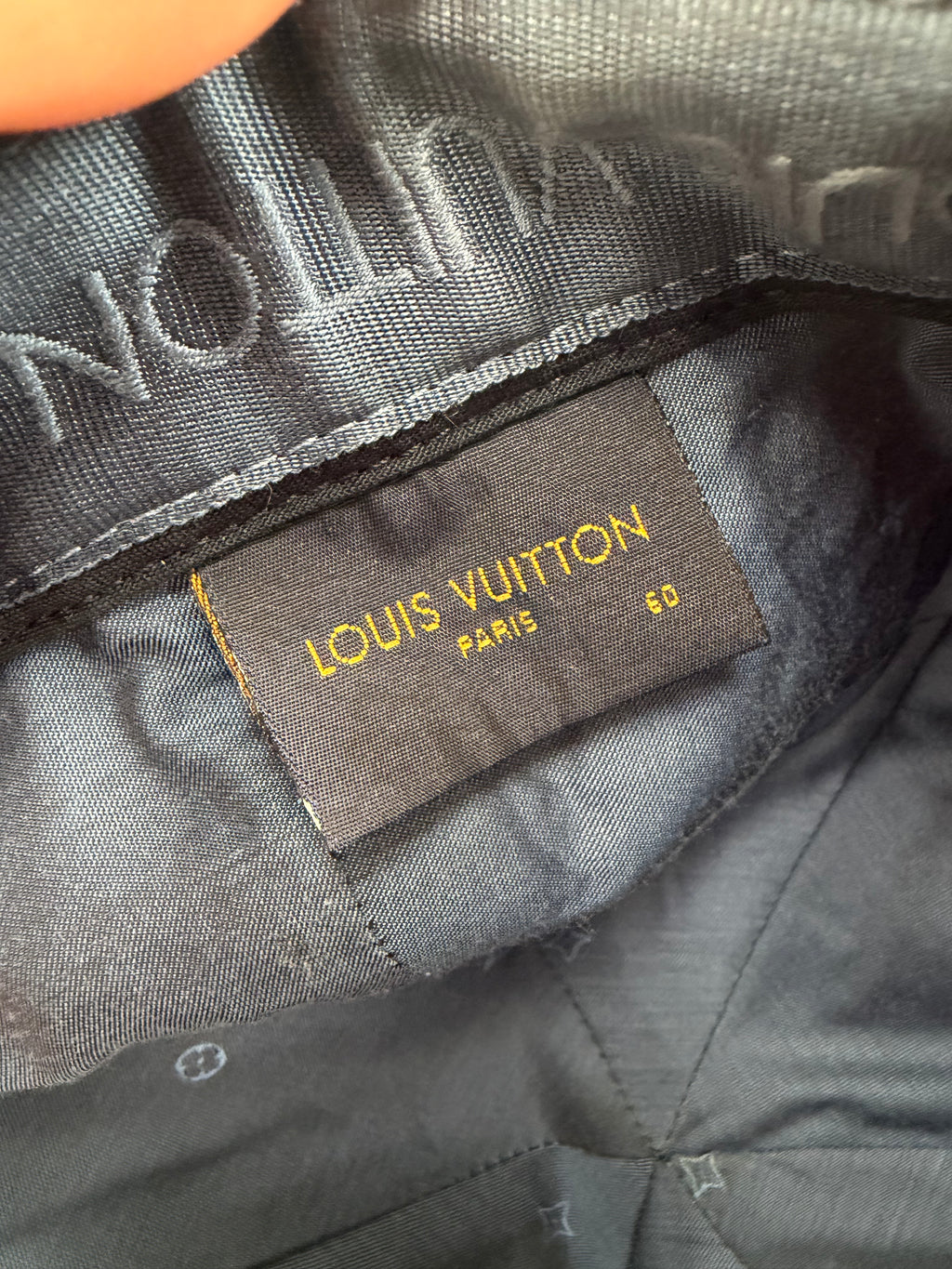 LOUIS VUITTON LEGACY MONOGRAM LEATHER HAT
