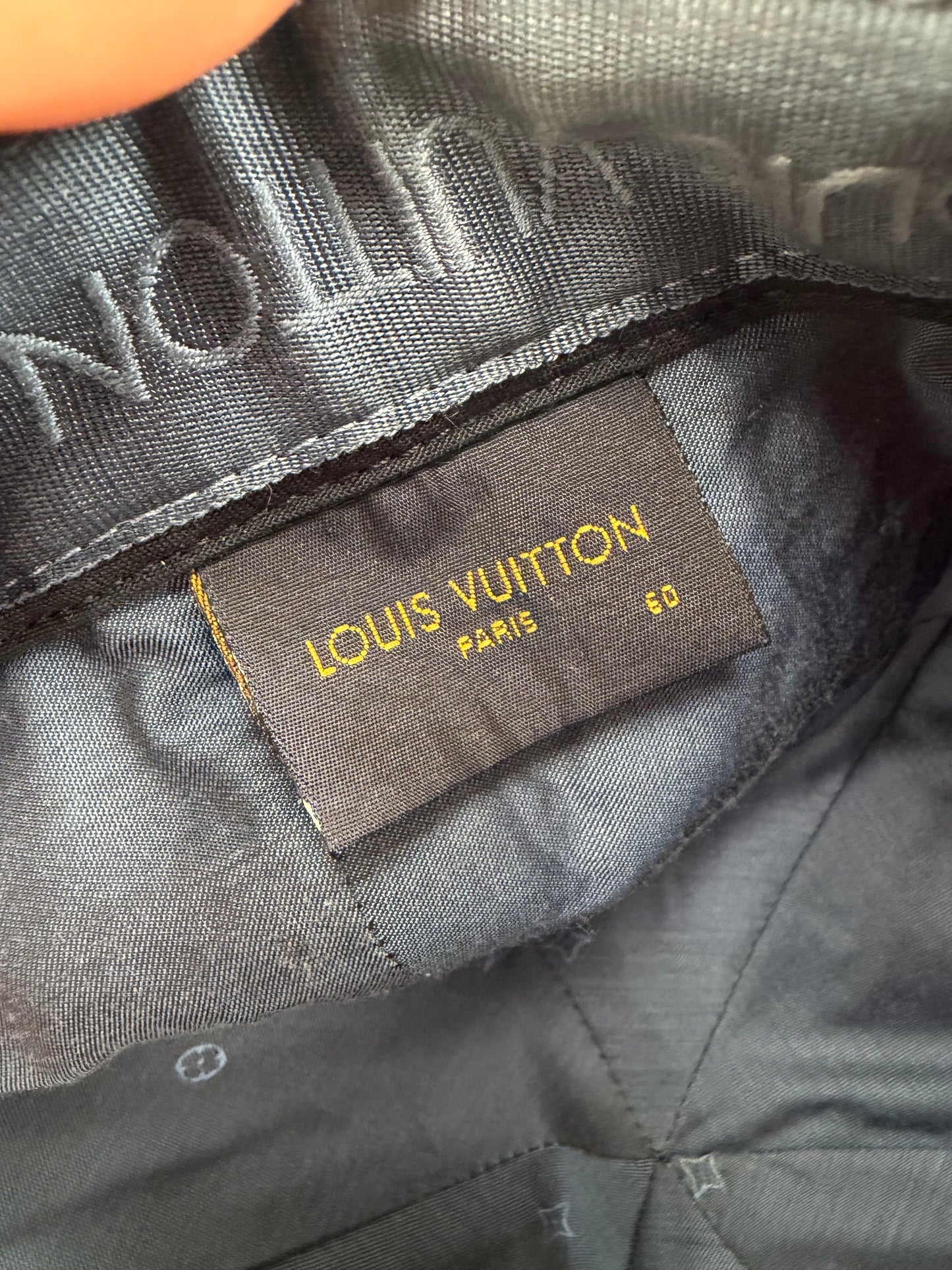 LOUIS VUITTON LEGACY MONOGRAM LEATHER HAT
