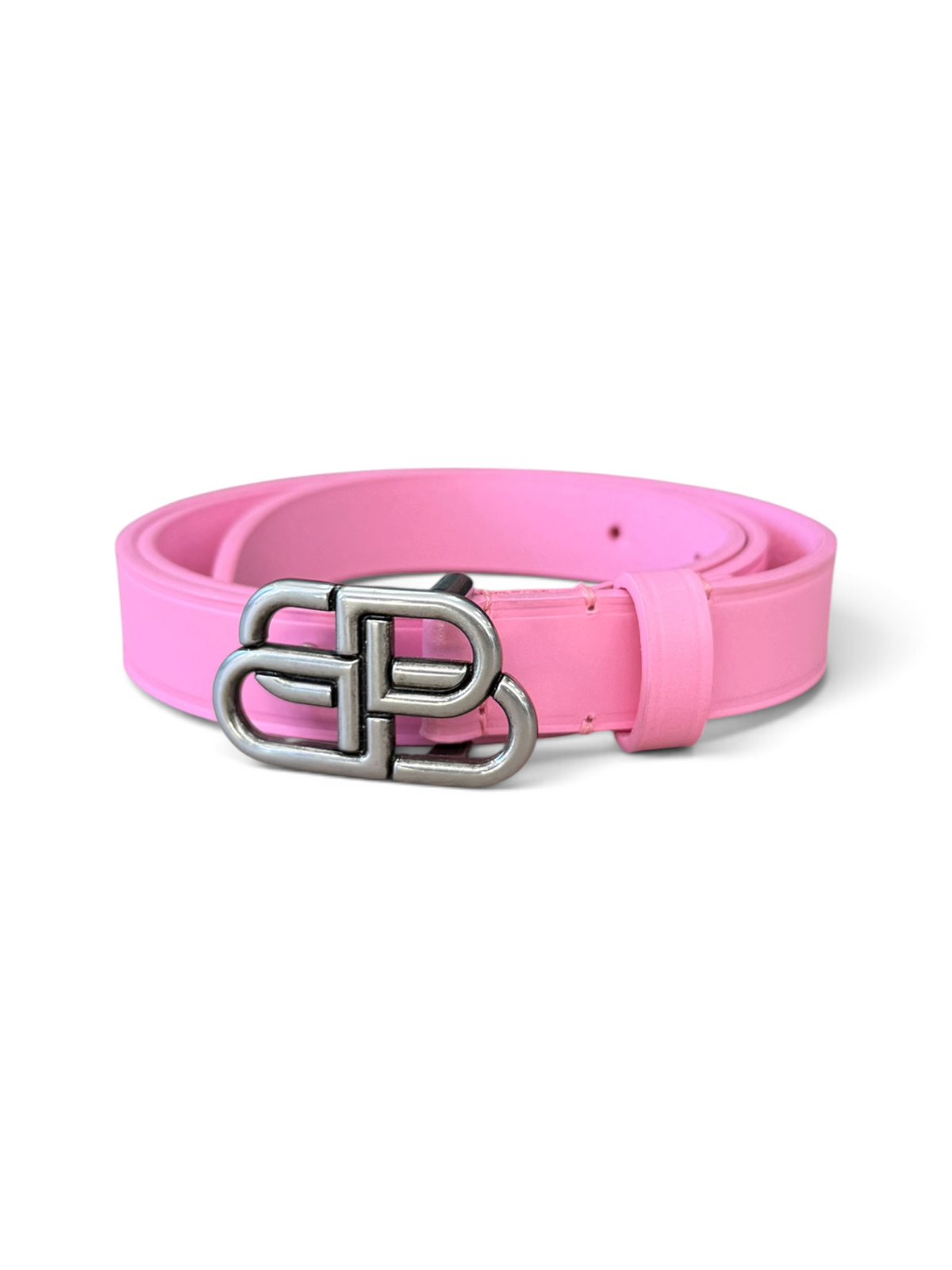 BALENCIAGA WOMENS BB SUPER THIN BELT