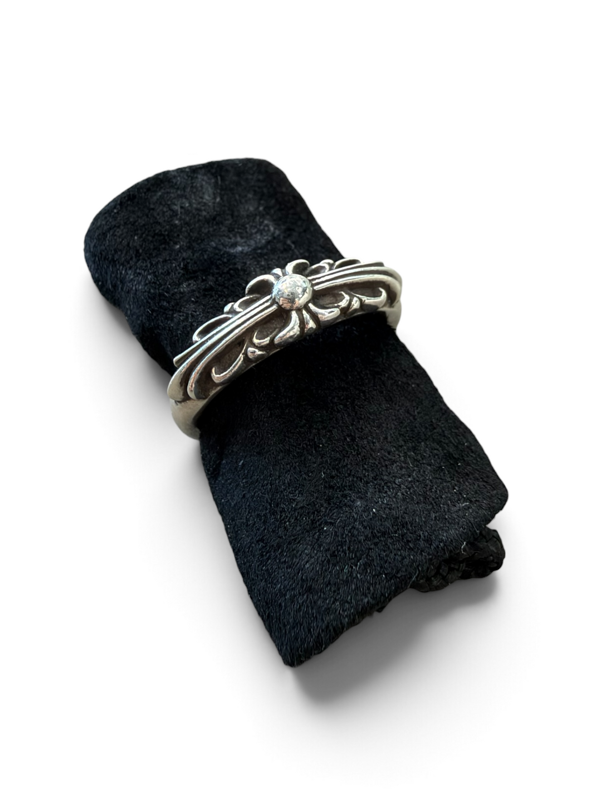 CHROME HEARTS BABY FLORAL RING NEW (8.5)