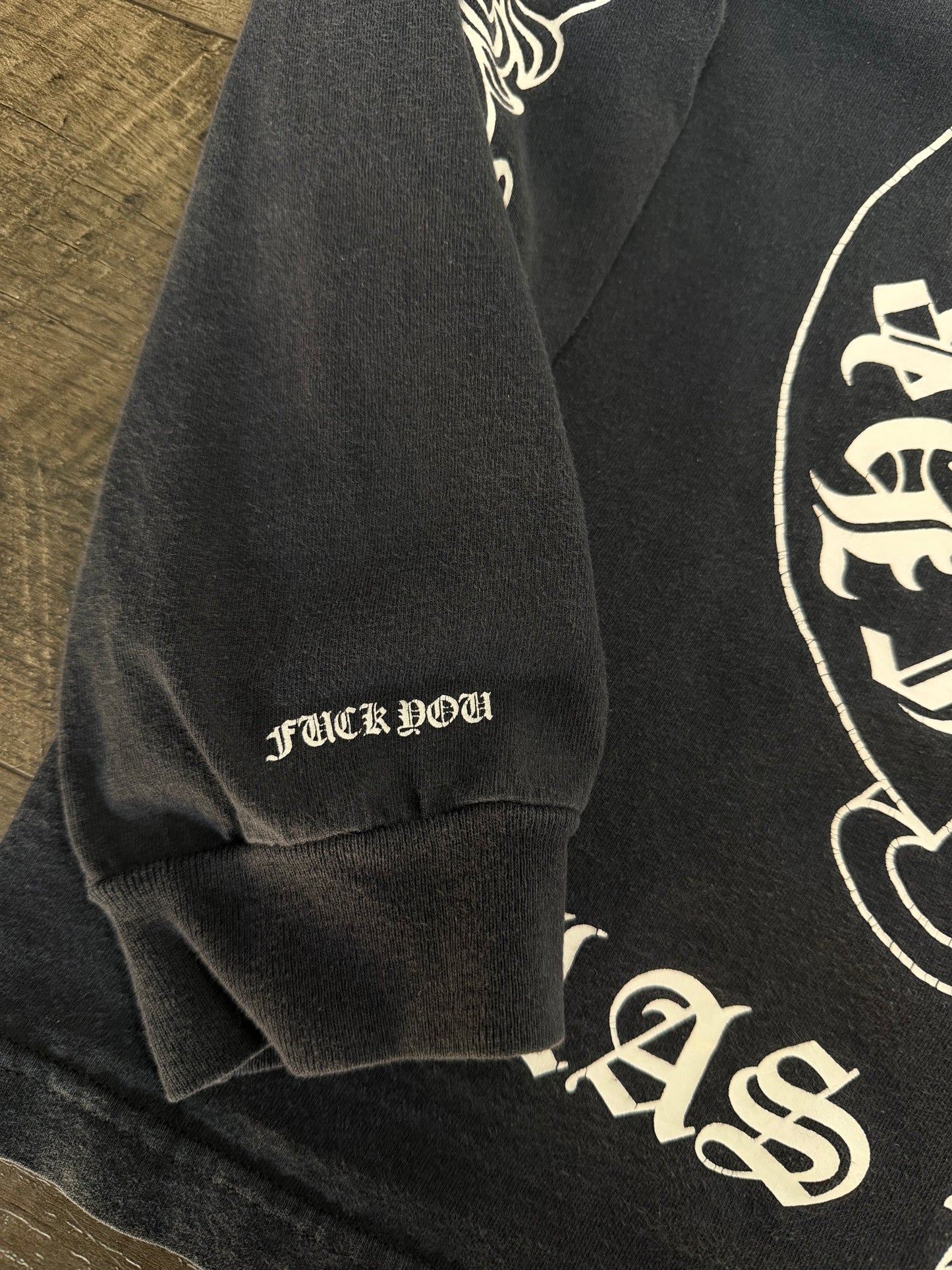 CHROME HEARTS VINTAGE LAS VEGAS L/S TEE (XL)