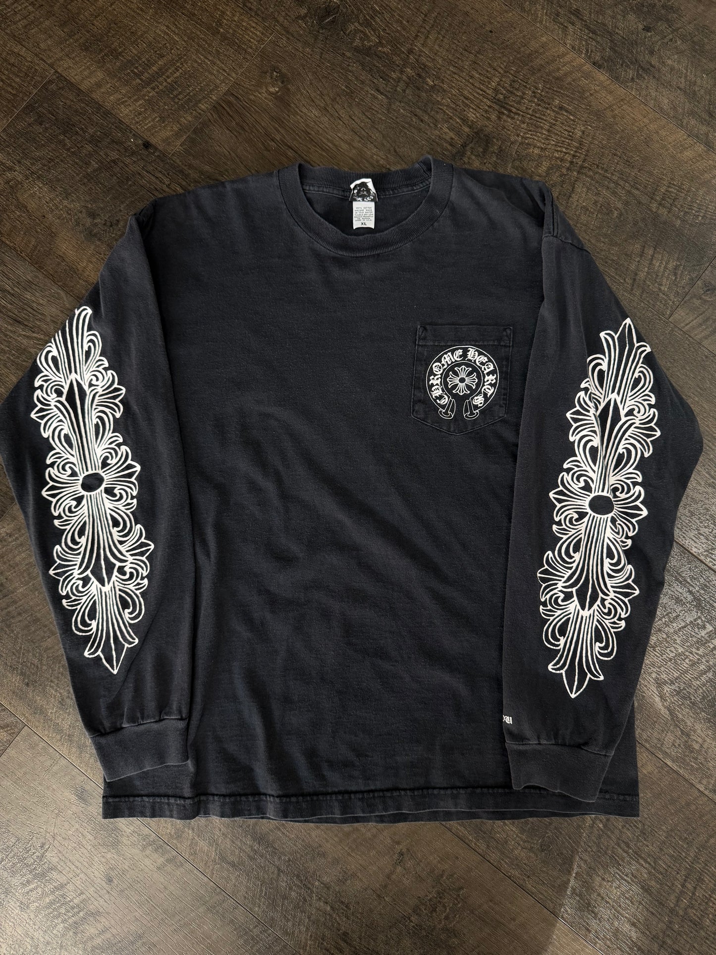 CHROME HEARTS VINTAGE LAS VEGAS L/S TEE (XL)