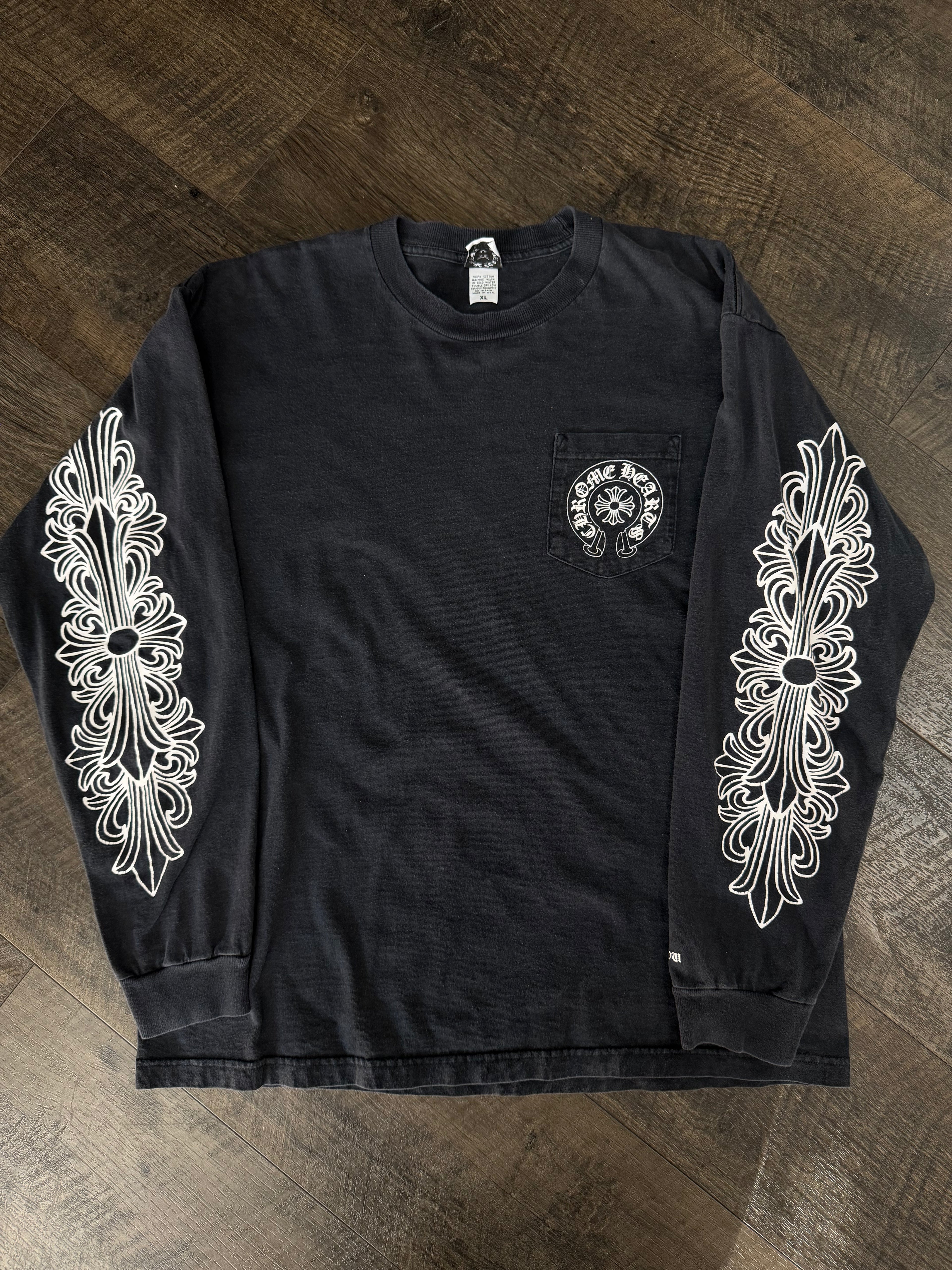 CHROME HEARTS VINTAGE LAS VEGAS L/S TEE (XL)