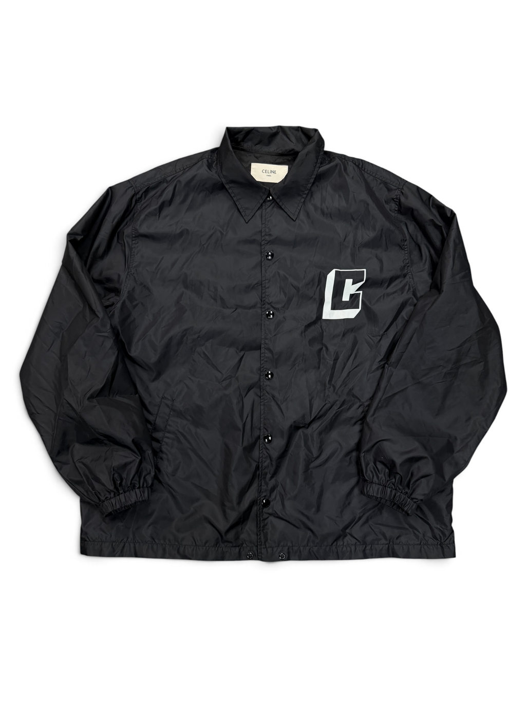 CELINE PARIS COACHES TRACK JACKET (XL)