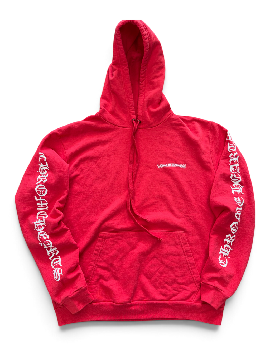 CHROME HEARTS RED HOODIE (M)