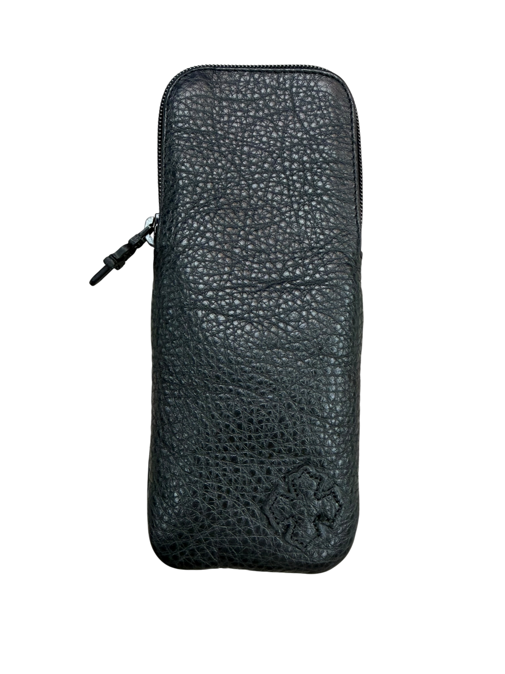 CHROME HEARTS LEATHER GLASSES CASE