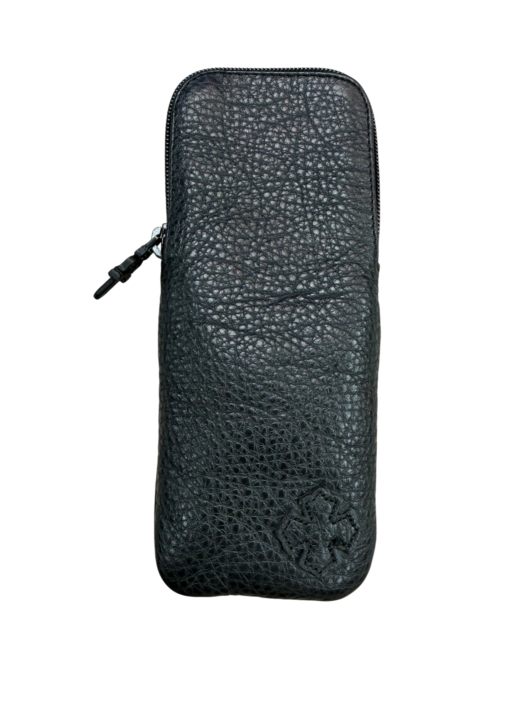 CHROME HEARTS LEATHER GLASSES CASE