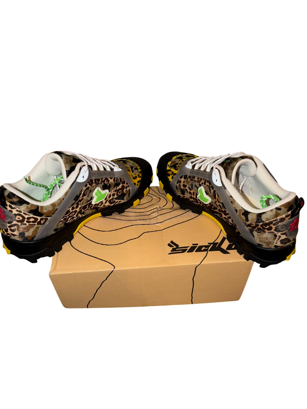 SICKÖ DIAMOND YELLOW LEOPARD HIKING SHOE (12)