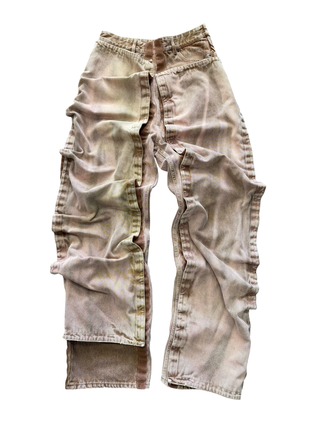 Y-PROJECT VELCRO LAYERED DENIM (FITS 30-32)