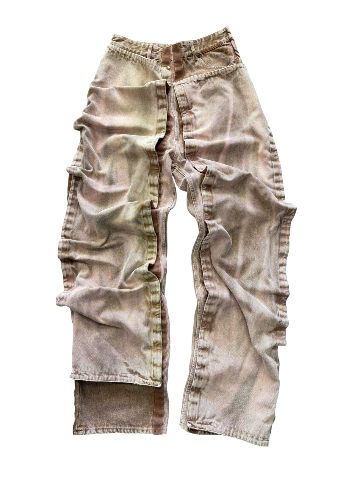 Y-PROJECT VELCRO LAYERED DENIM (FITS 30-32)