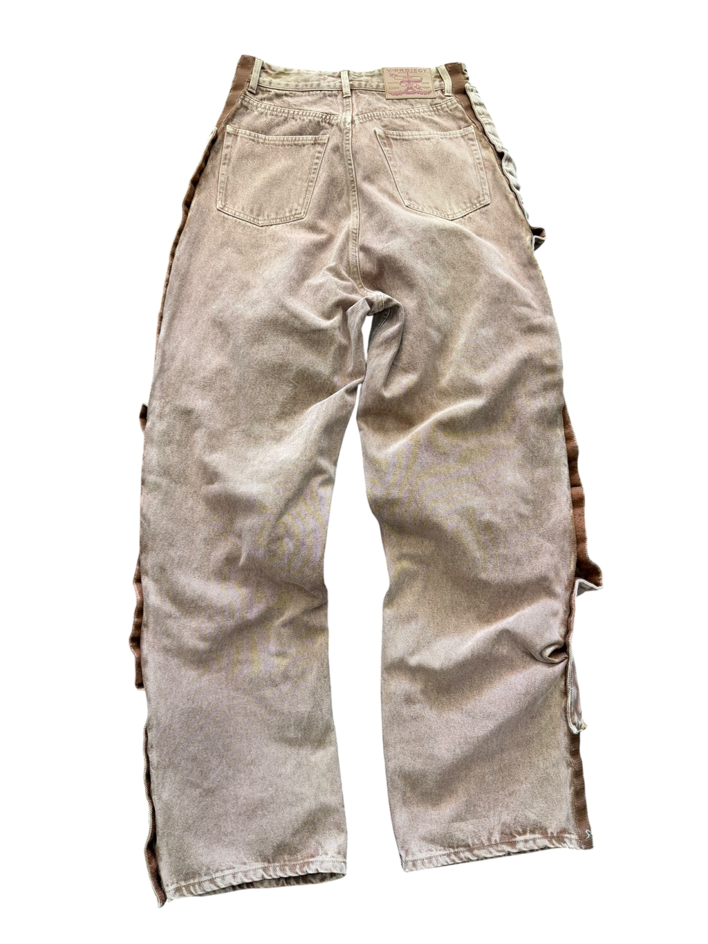 Y-PROJECT VELCRO LAYERED DENIM (FITS 30-32)