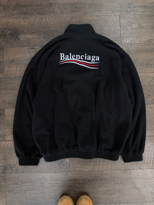 BALENCIAGA POLITICAL CAMPAIGN FLEECE JACKET (3)