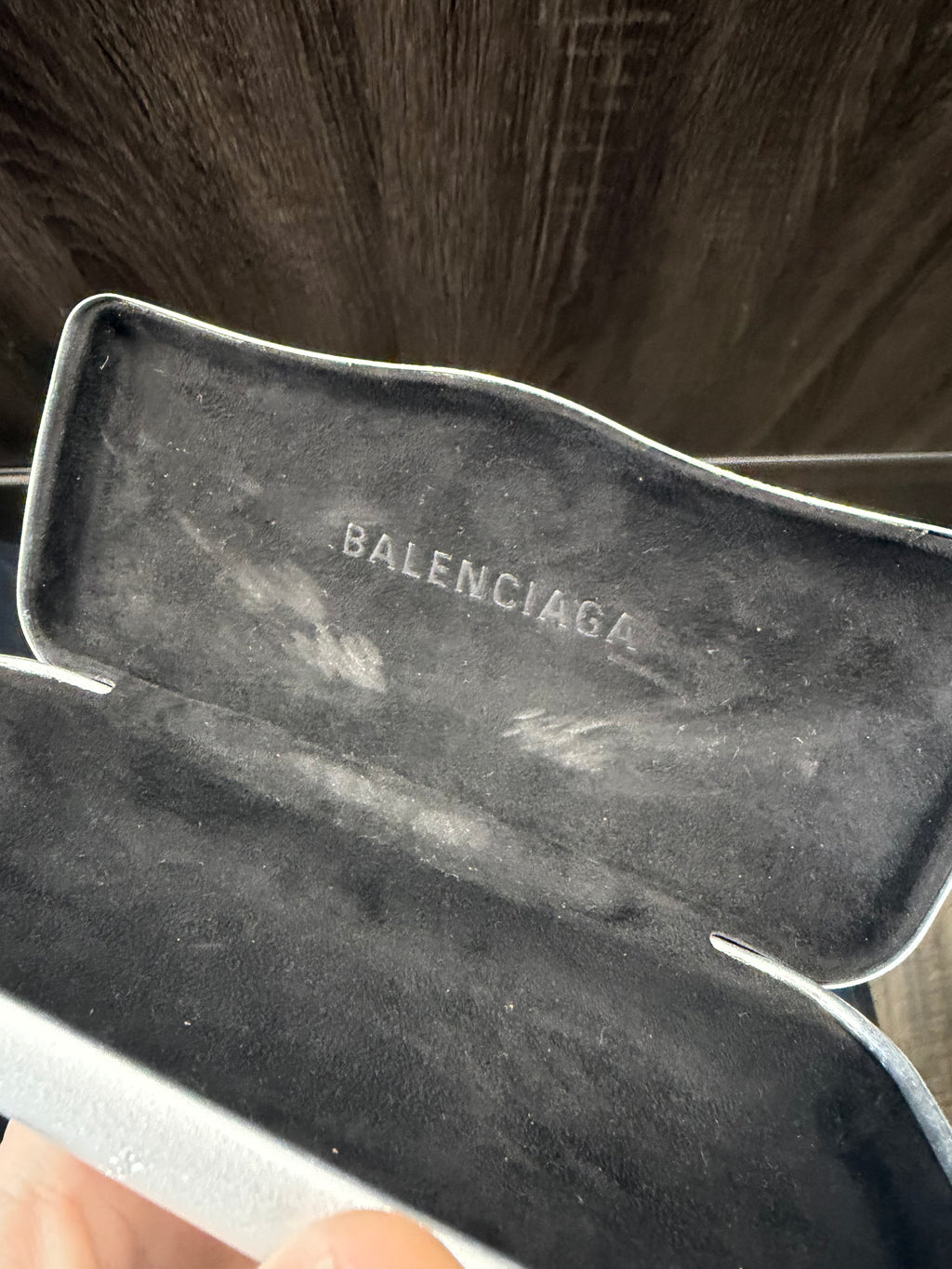 BALENCIAGA BAT RECTANGLE GLASSES