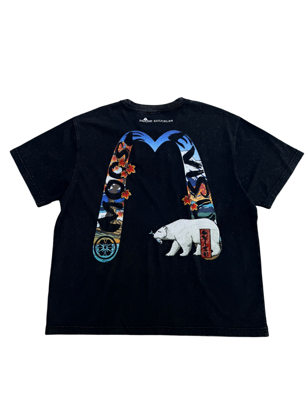 EVISU X MOOSE KNUCLES TEE (M)