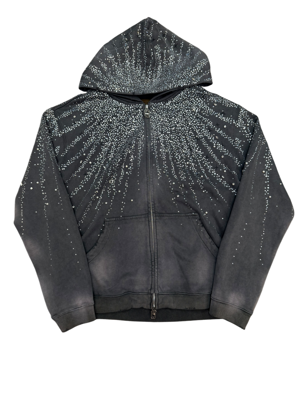 BIRTH OF A ROYAL CHILD 20K STELLAR DIAMOND ZIP HOODIE (L)