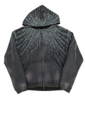 BIRTH OF A ROYAL CHILD 20K STELLAR DIAMOND ZIP HOODIE (L)