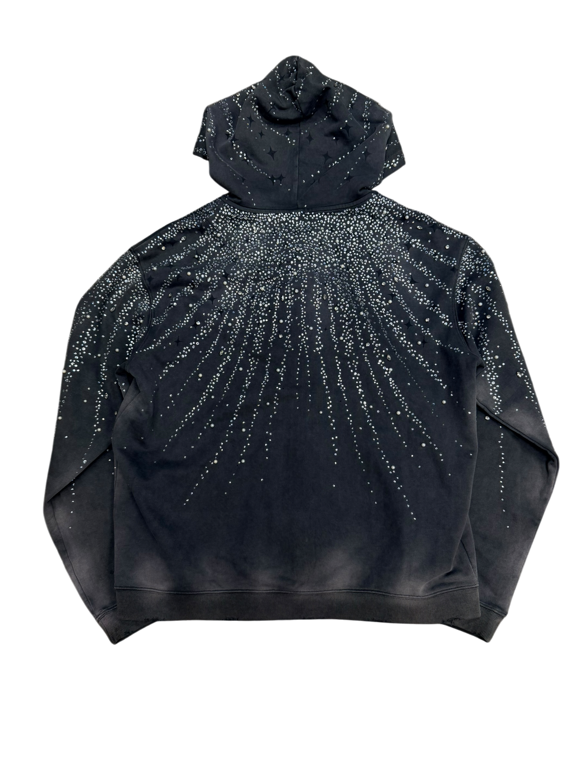 BIRTH OF A ROYAL CHILD 20K STELLAR DIAMOND ZIP HOODIE (L)