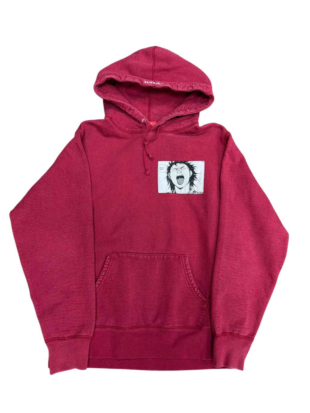 SUPREME X AKIRA FW17 PATCHES HOODIE (M)