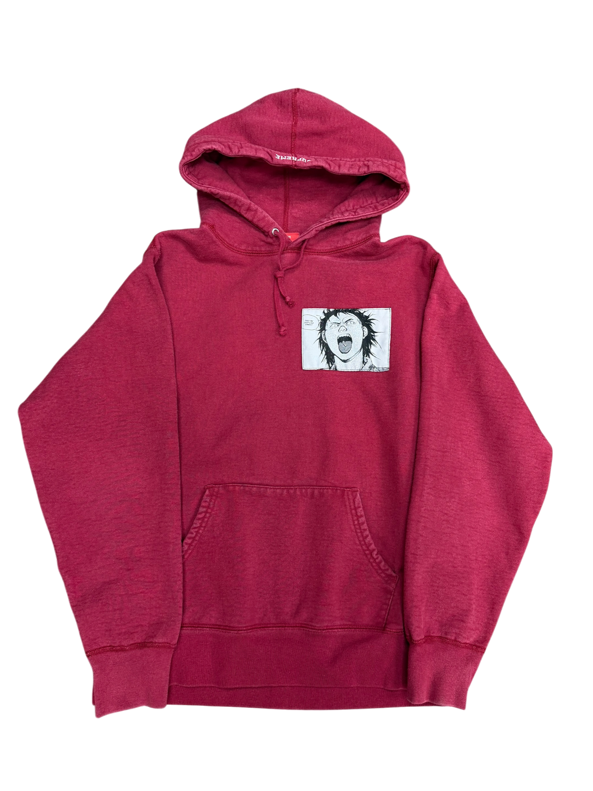 SUPREME X AKIRA FW17 PATCHES HOODIE (M)