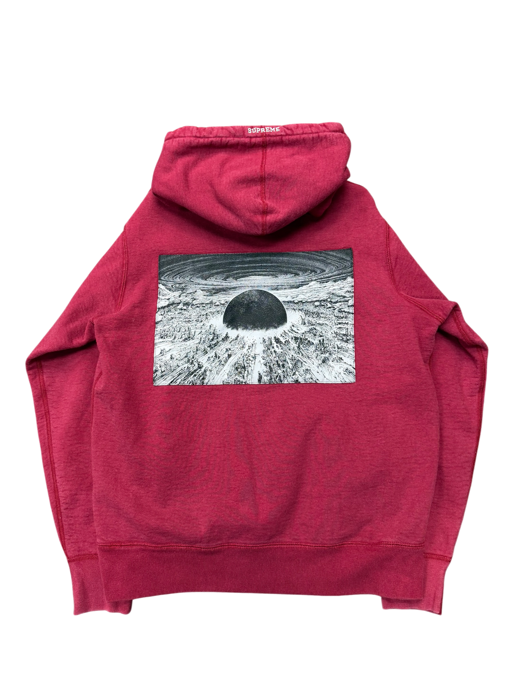SUPREME X AKIRA FW17 PATCHES HOODIE (M)