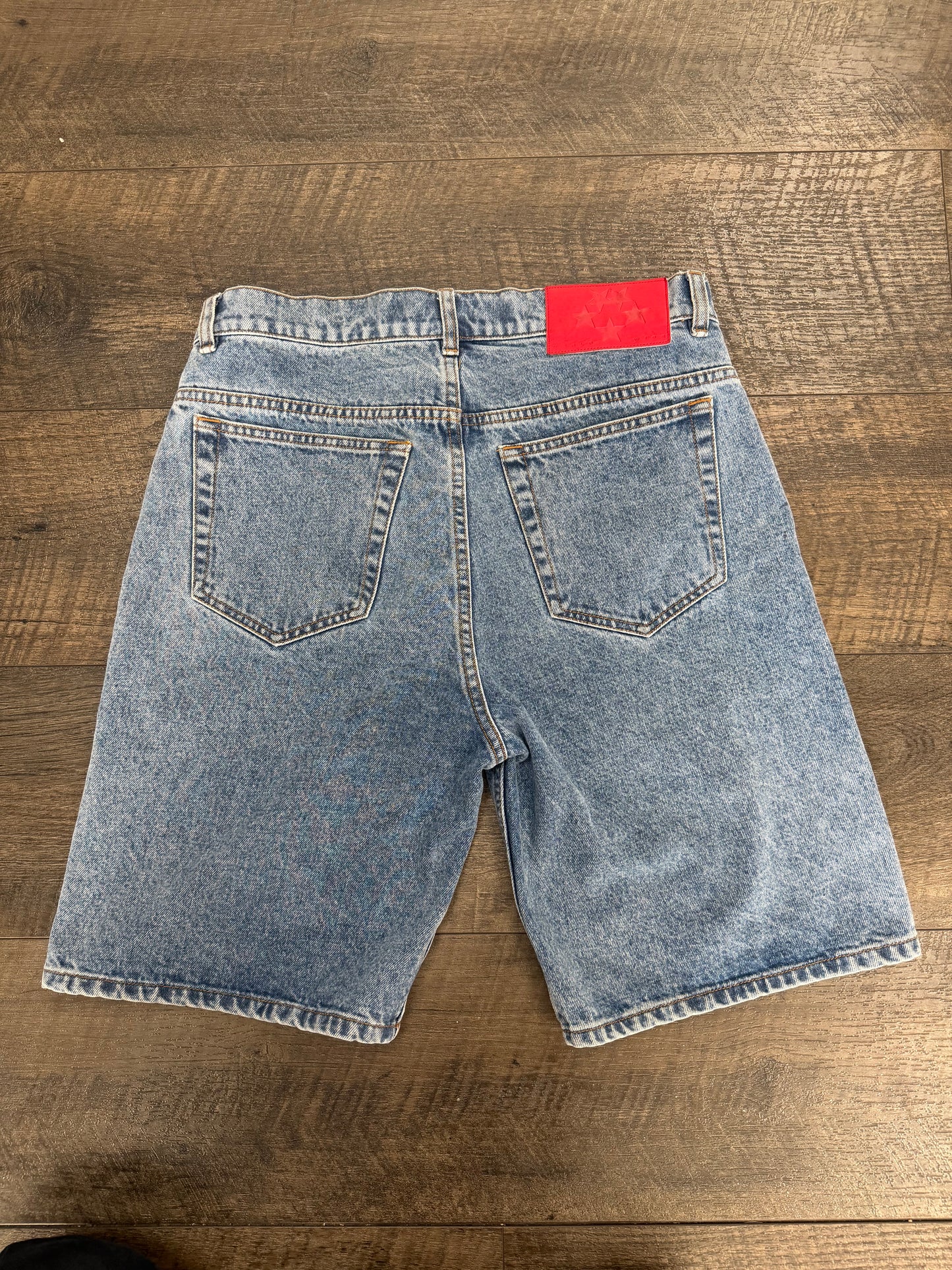 SP5DER DENIM SHORTS (28)