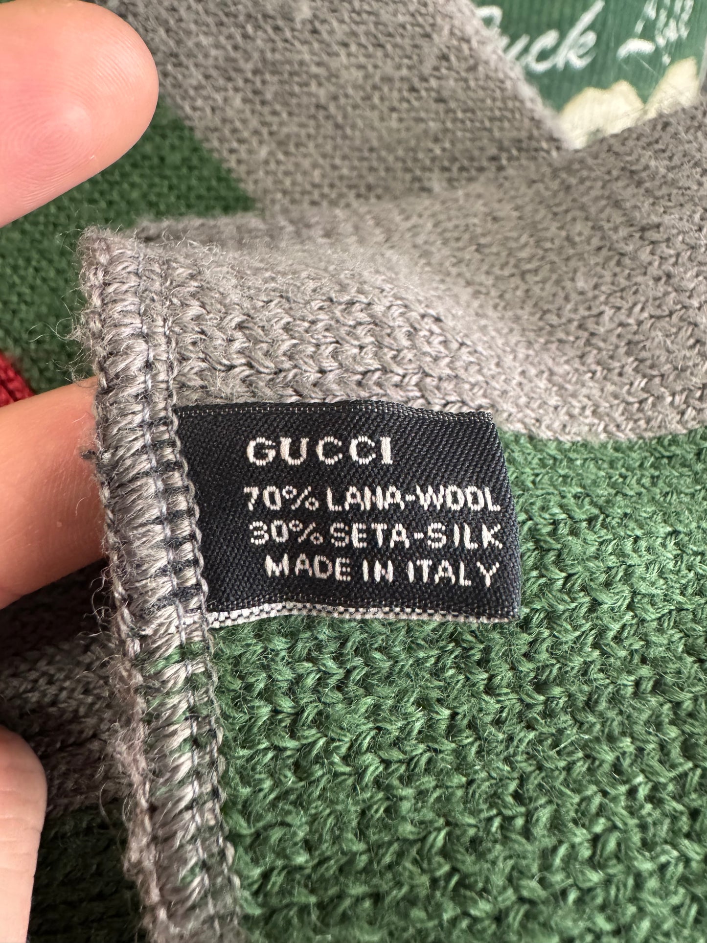 GUCCI WOOL SCARF