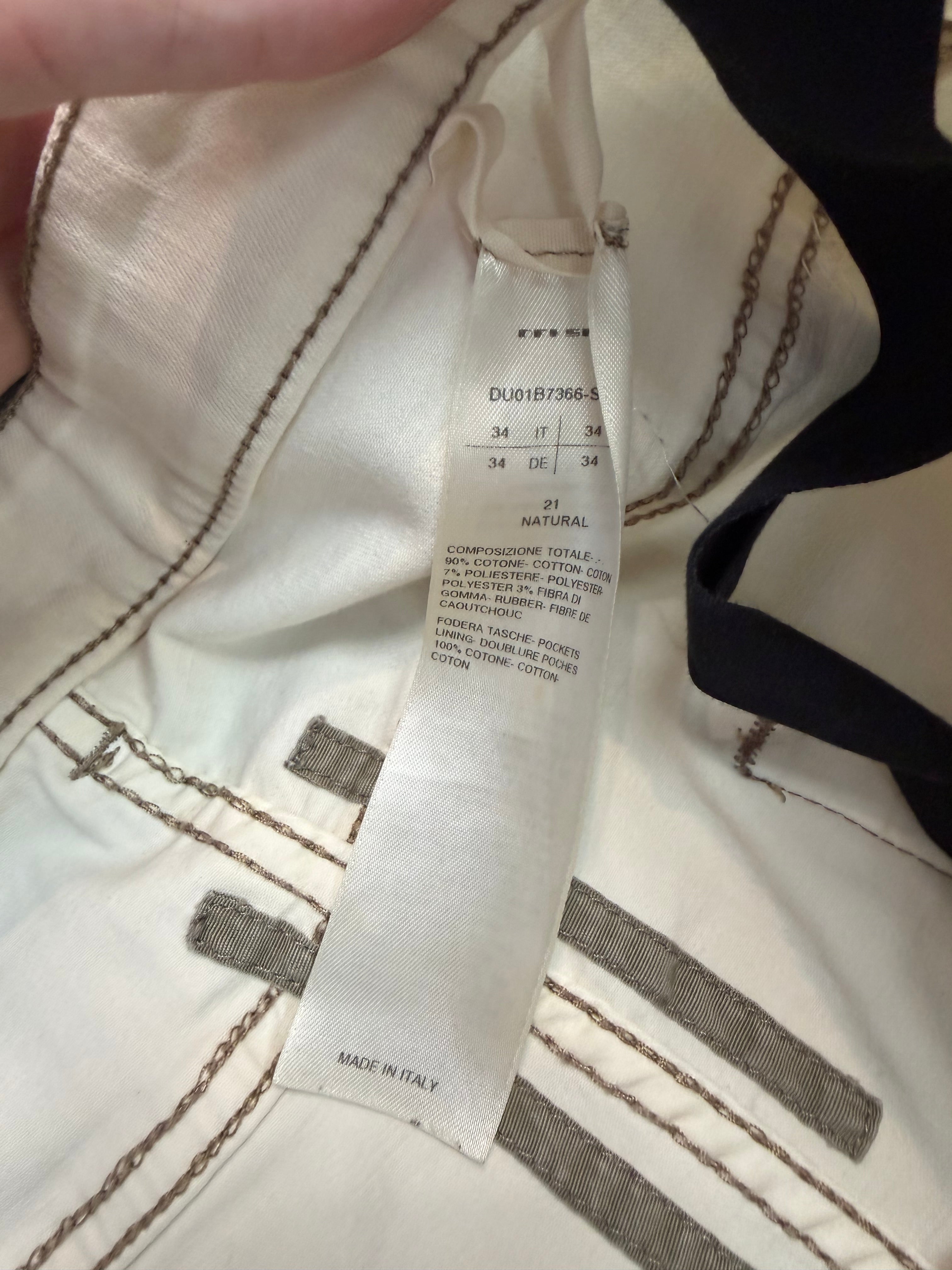 RICK OWENS DRKSHDW DETROIT JEANS “NATURAL” (34)
