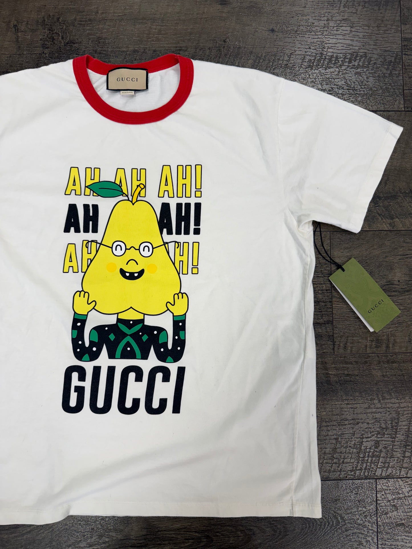 GUCCI FW22 PEAR LOVE PARADE TEE