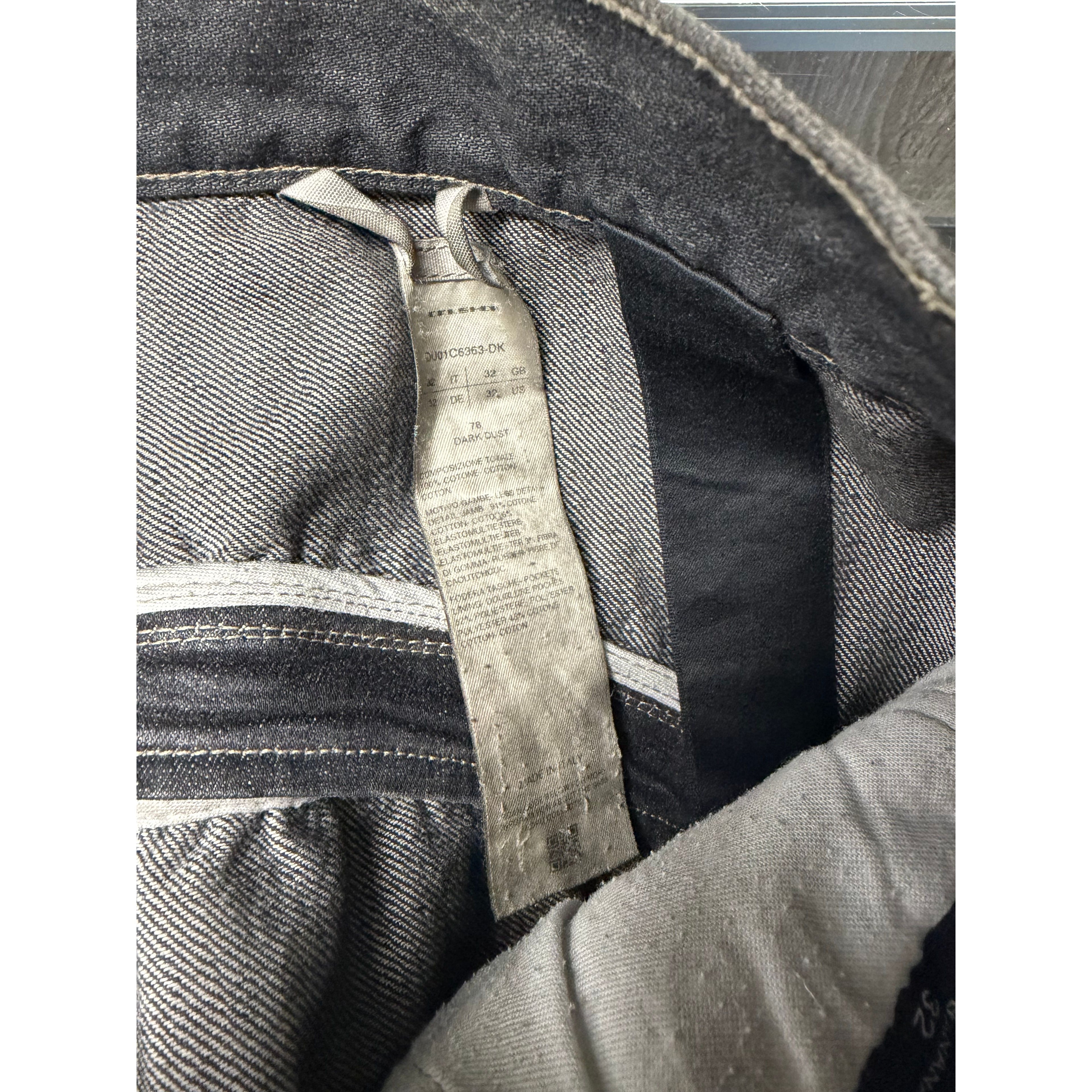 RICK OWENS BOLAN BANANA DARK DUST