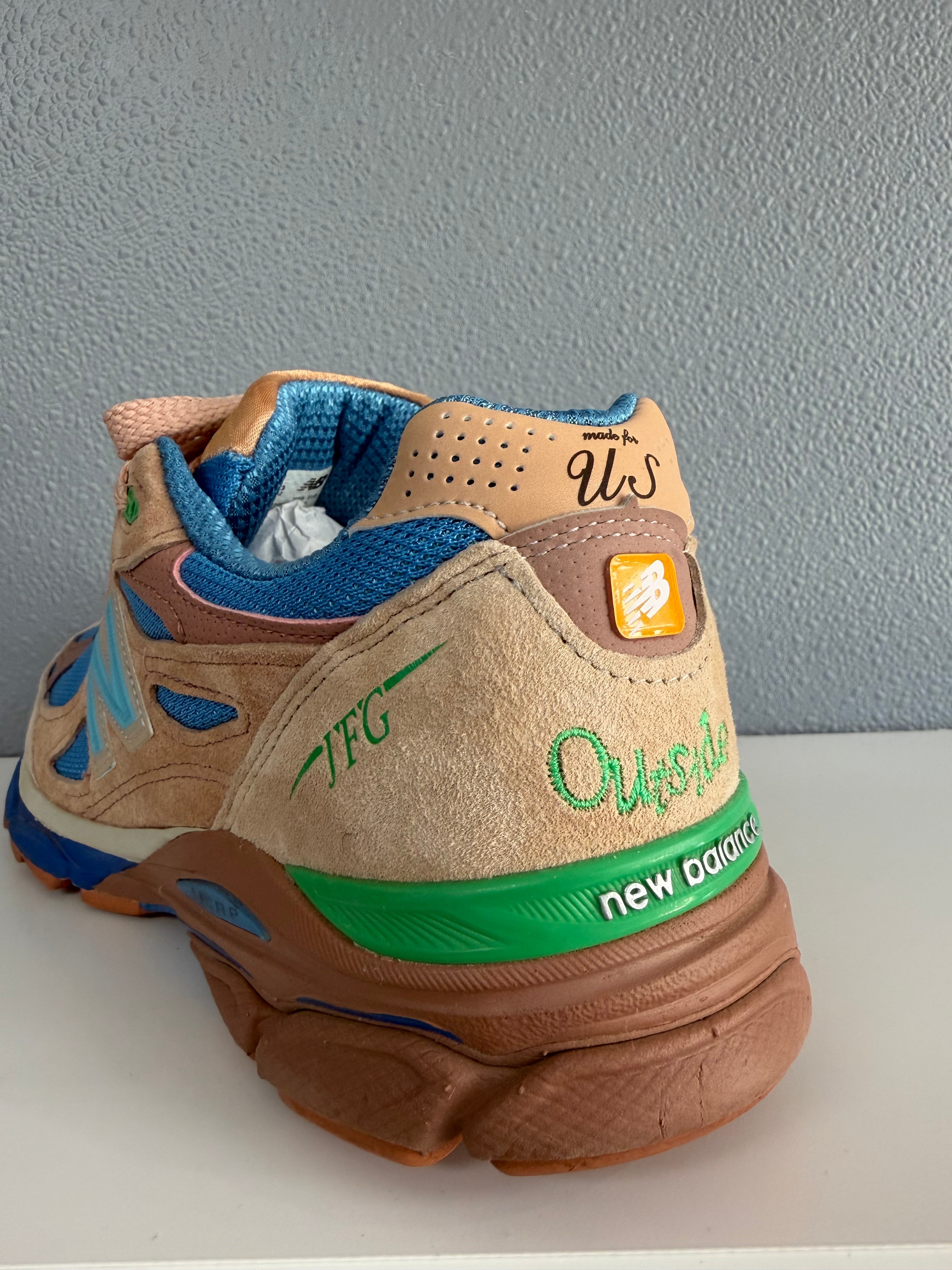 NEW BALANCE X JOE FRESHGOODS 990V3 SNEAKER (8.5)