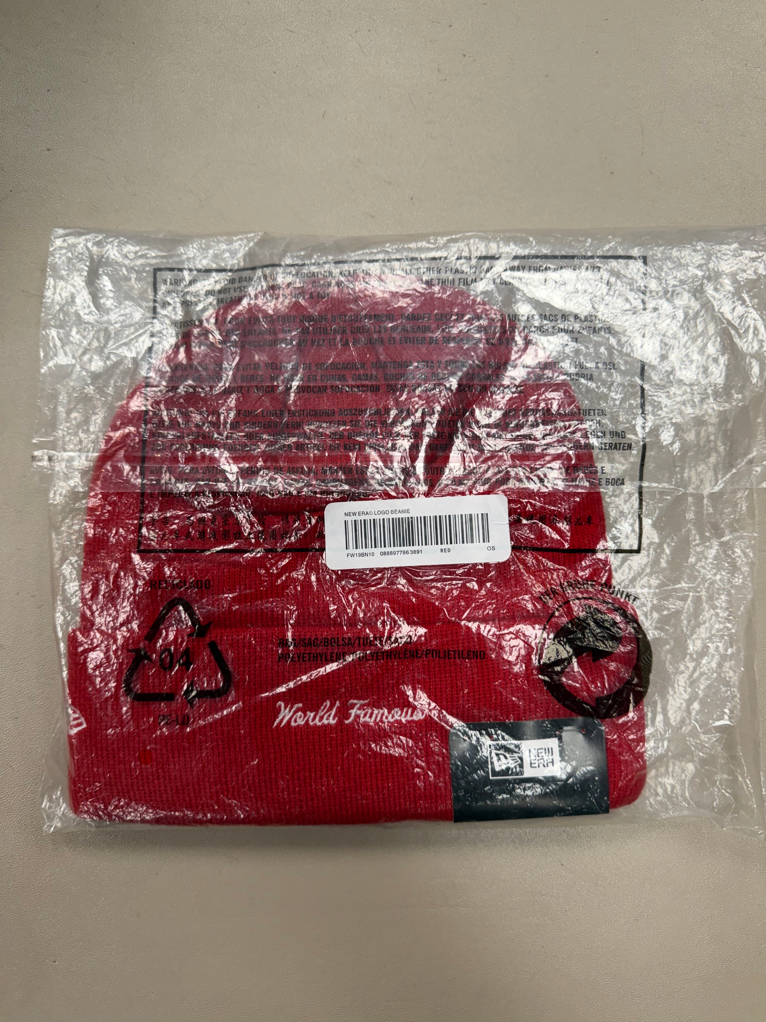 SUPREME FW19 BOX LOGO PAISLEY BEANIE