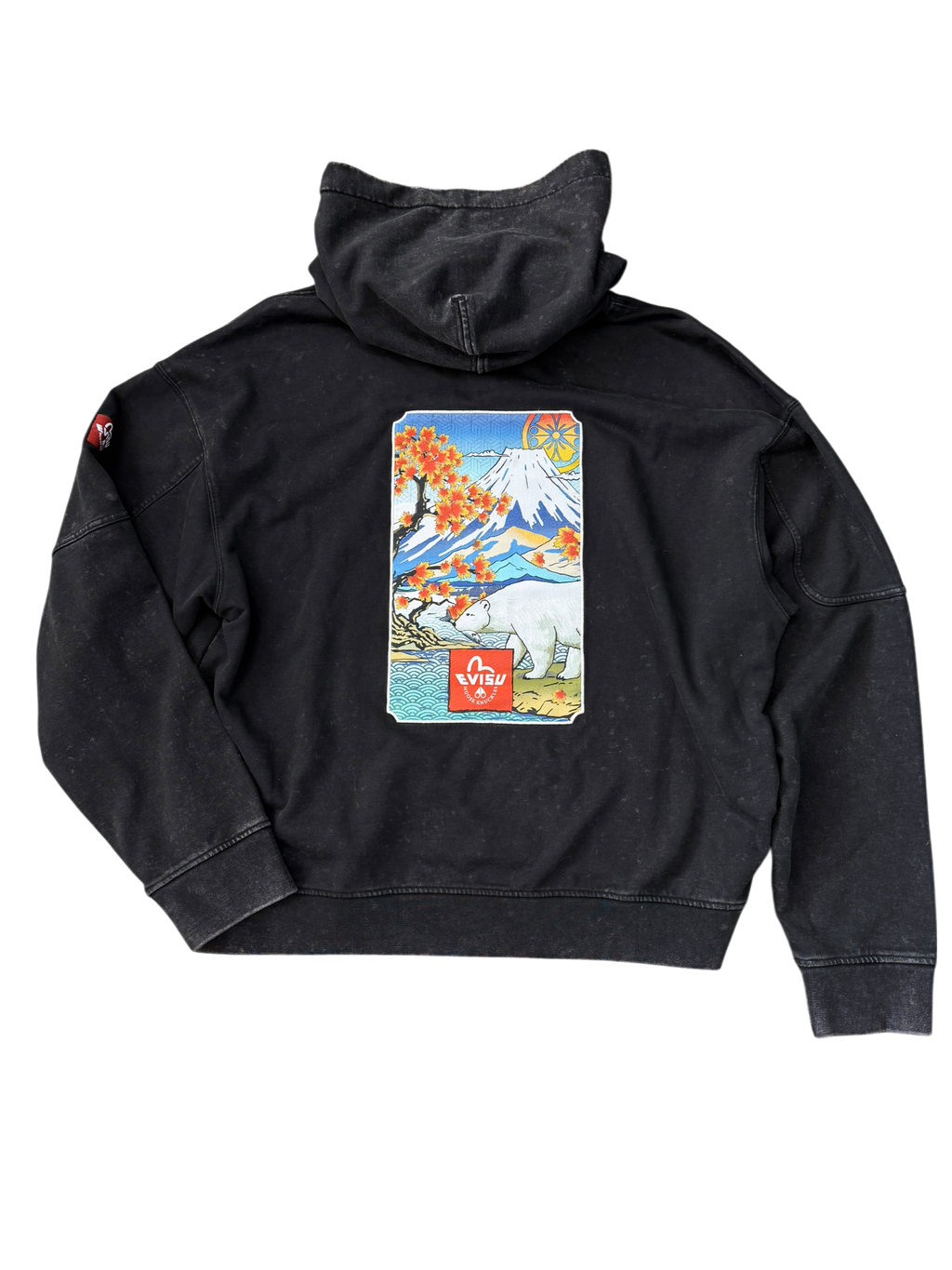 EVISU X MOOSE KNUCLES HOODIE (L)