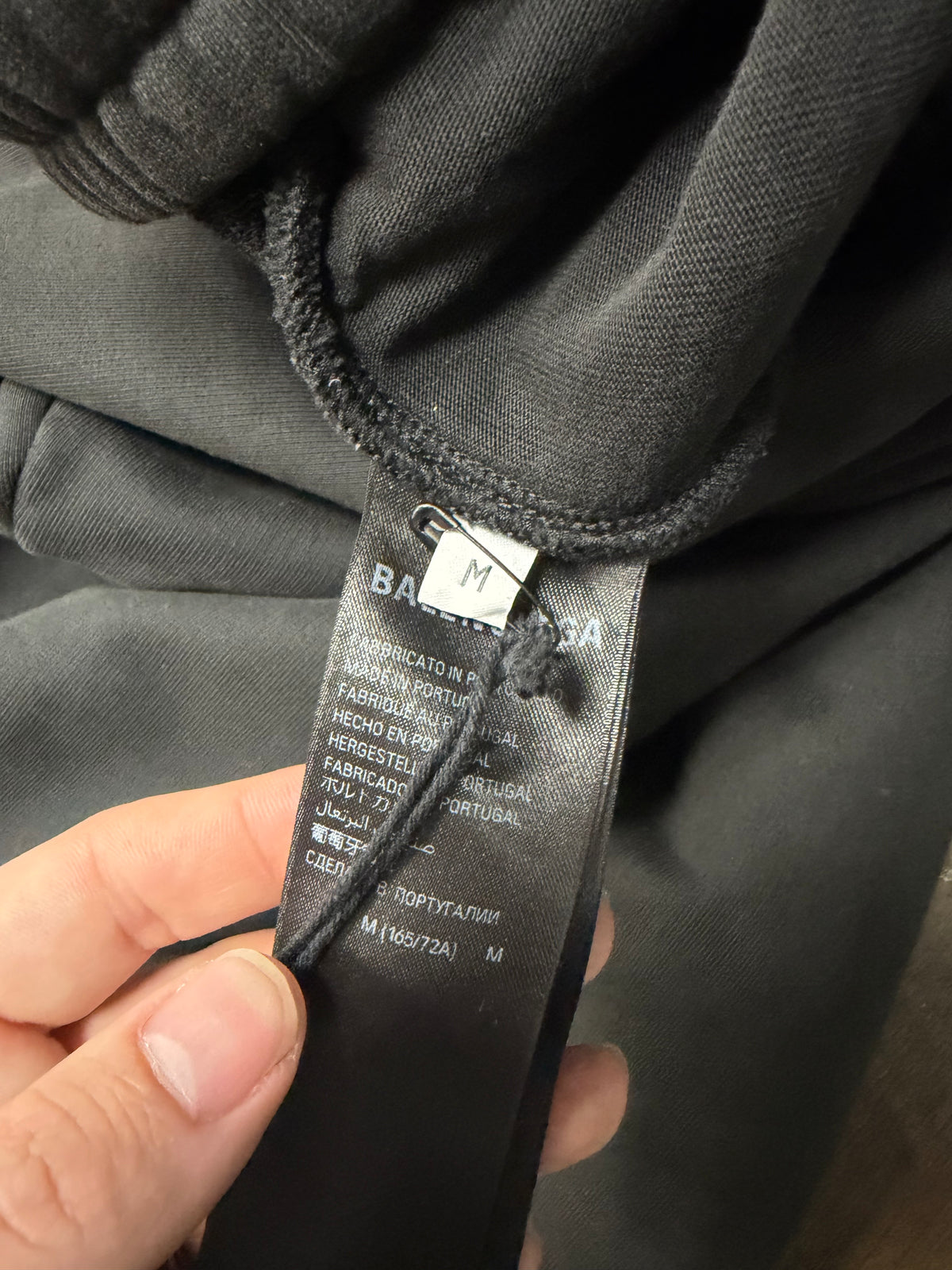 BALENCIAGA SKI LOGO SWEATPANTS (M)