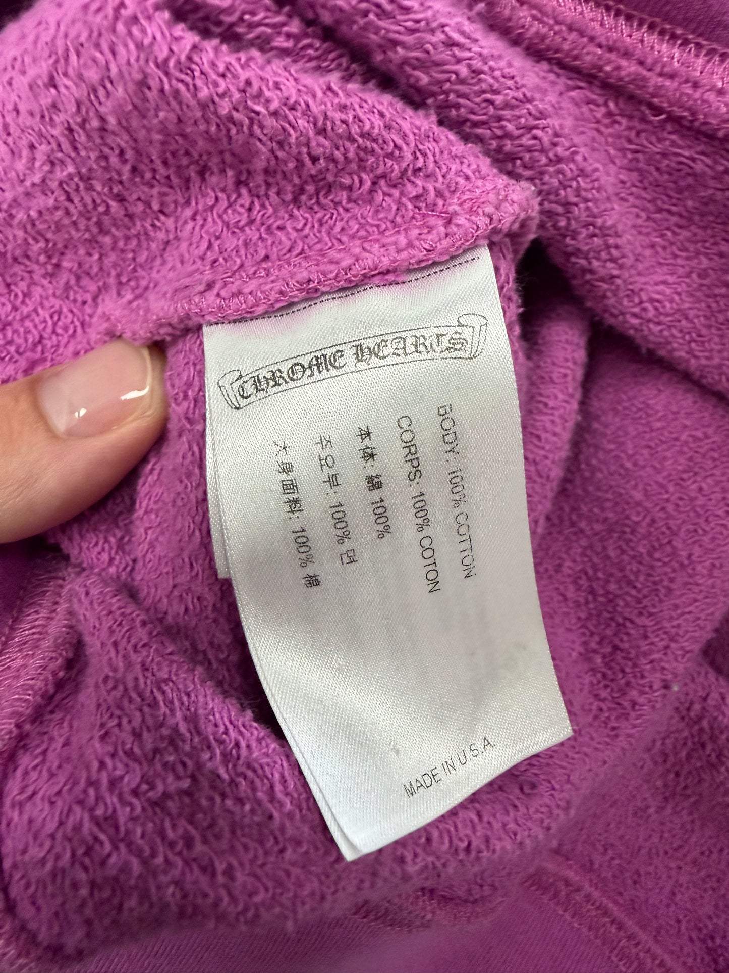CHROME HEARTS MATTY BOY WEB HOODIE (XL)