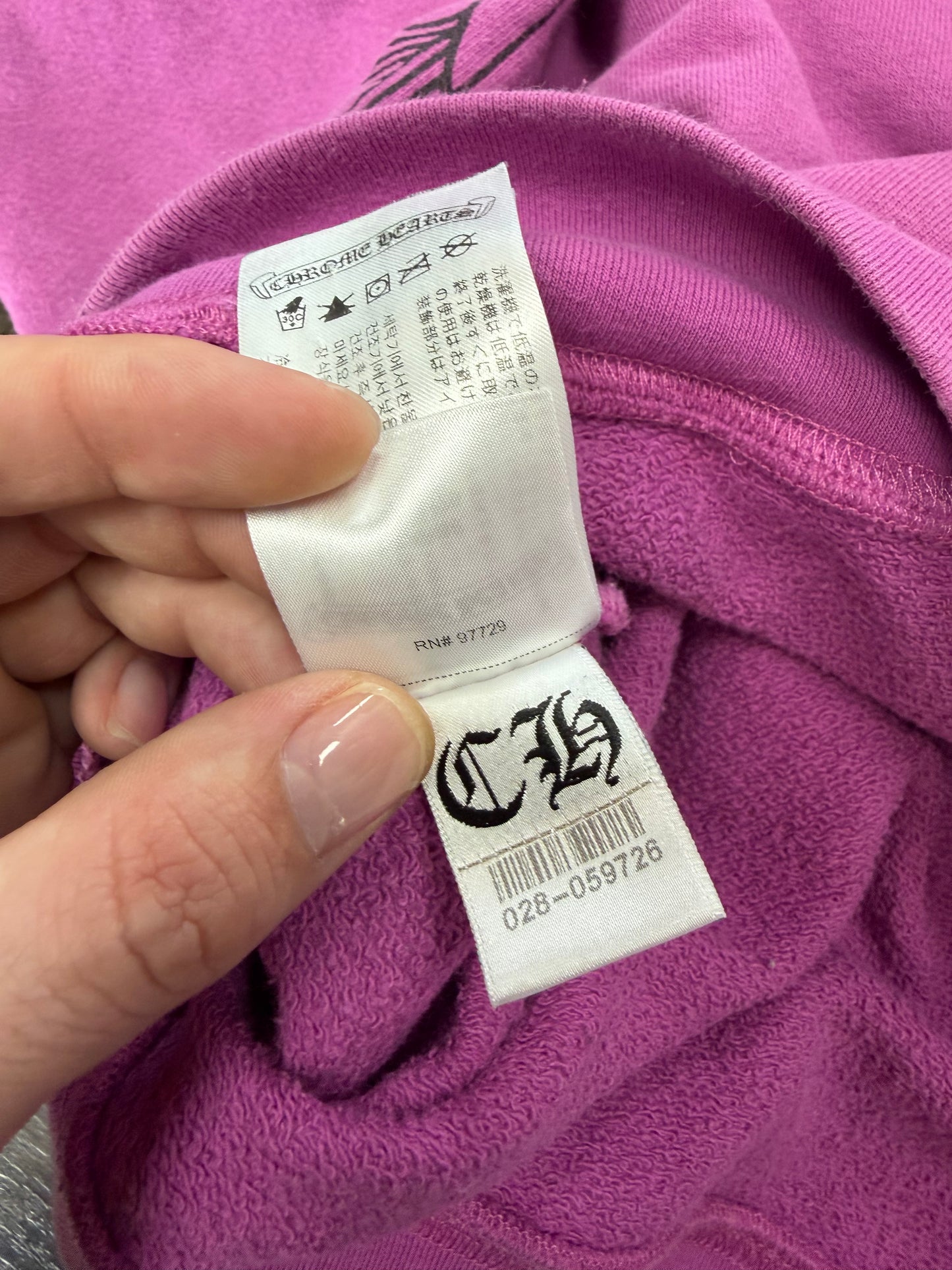 CHROME HEARTS MATTY BOY WEB HOODIE (XL)