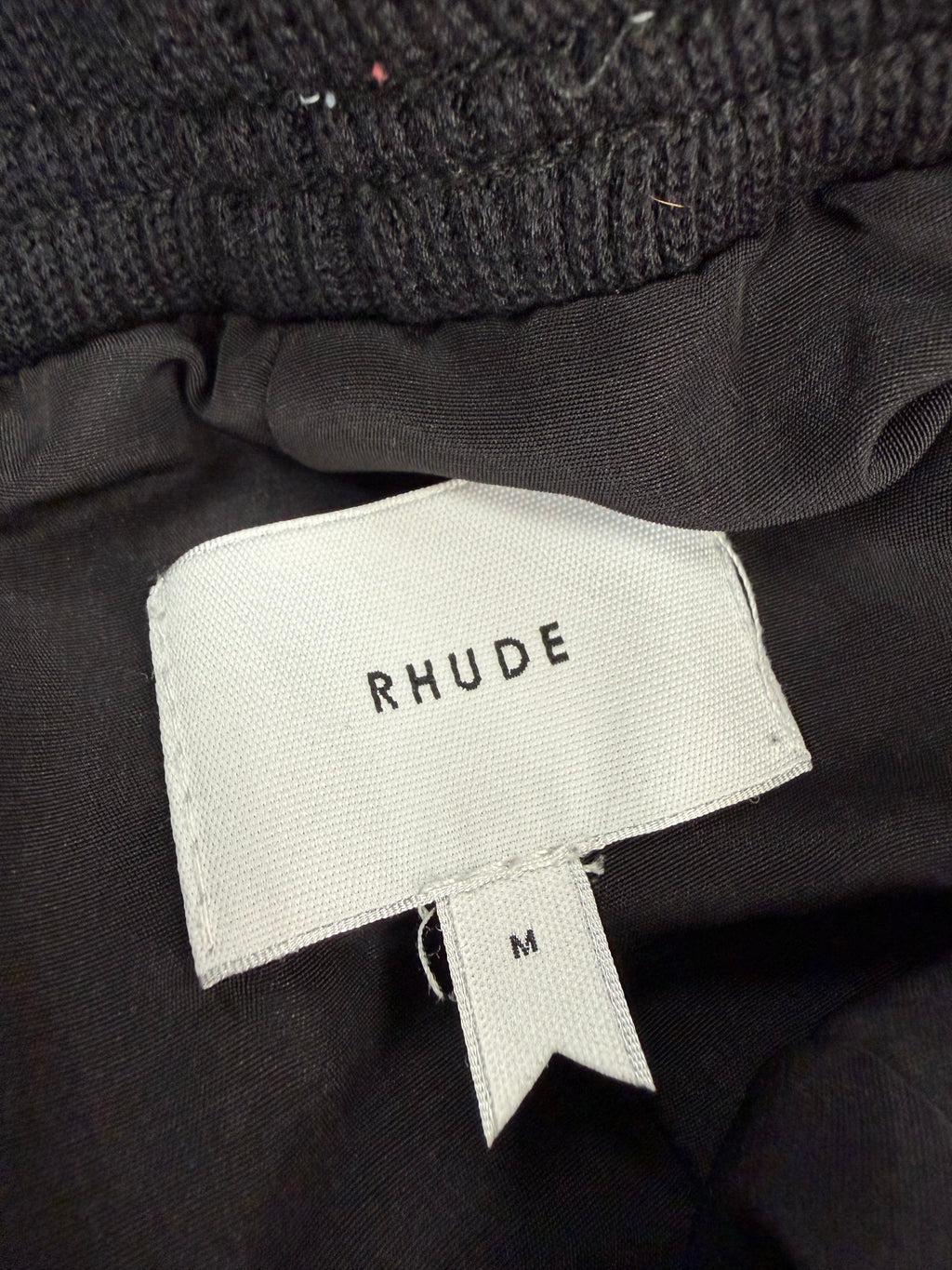 RHUDE FLANNEL SHORTS (M)